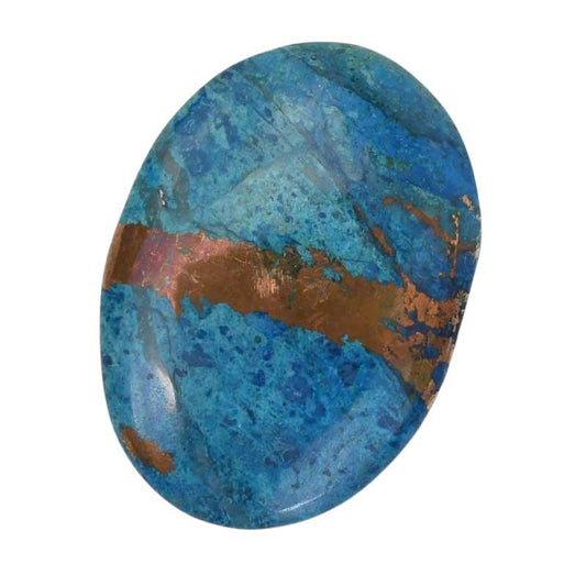 OOAK Cabochon - Alunite with Copper - Oval