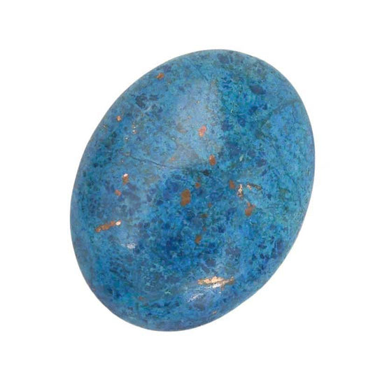 OOAK Cabochon - Alunite with Copper - Oval