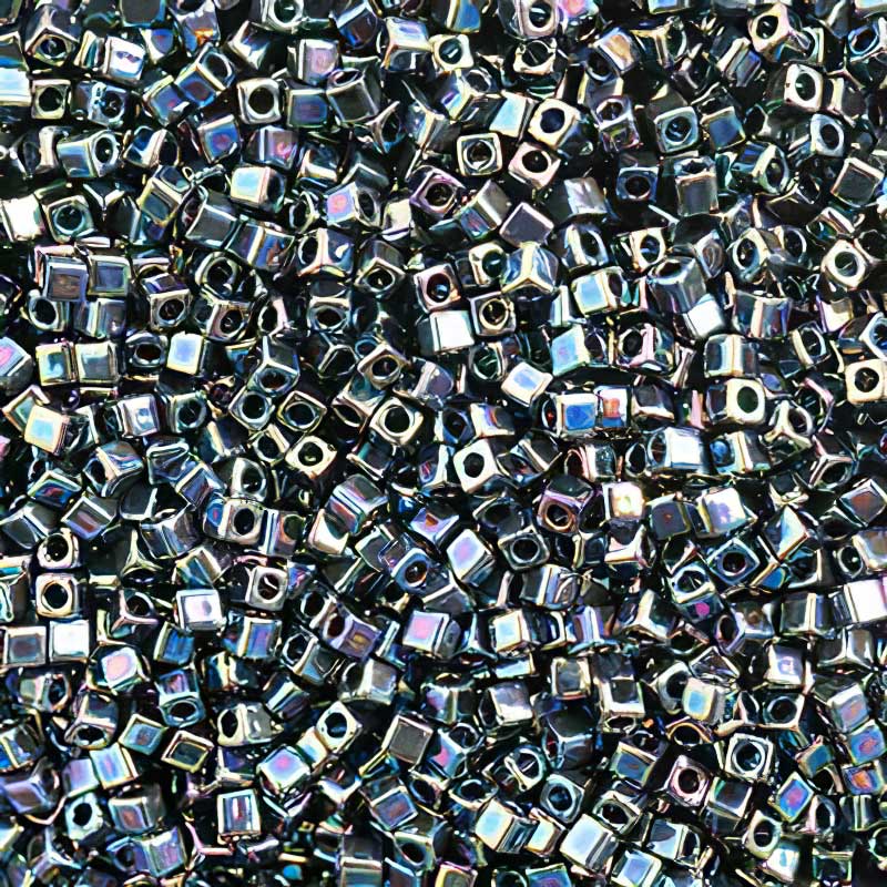 Miyuki Cube - 1.8mm - Variegated Iris Metallic