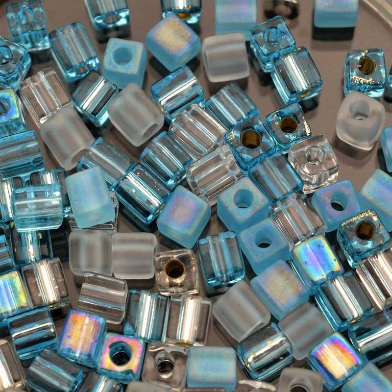 Miyuki Cube - 4mm - Frostland Mix