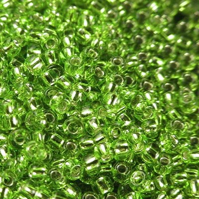 Toho Seed Beads - 11/0 - Silver-Lined Lemon/Lime