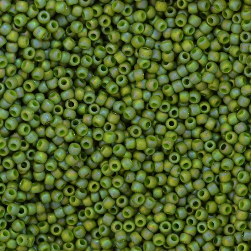Toho Seed Beads - 11/0 - Semi Glazed Rainbow Honeydew