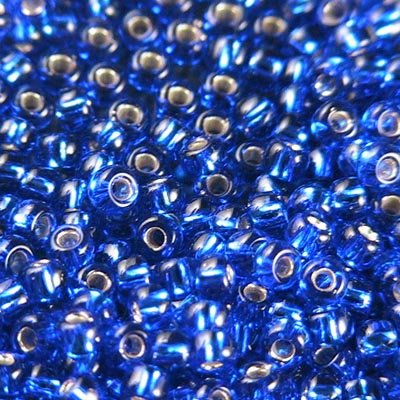 Toho Seed Beads - 11/0 - Silver-Lined Blue