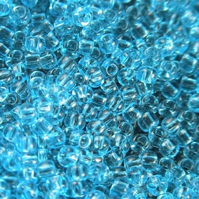 Toho Seed Beads - 11/0 - Transparent Aquamarine