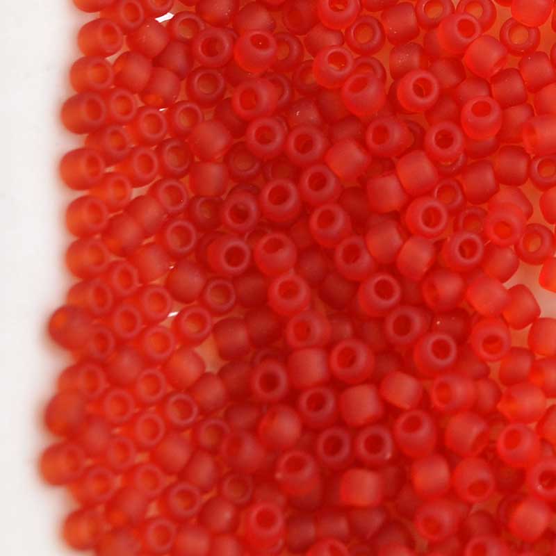 Toho Seed Beads - 11/0 - Transparent Cherry