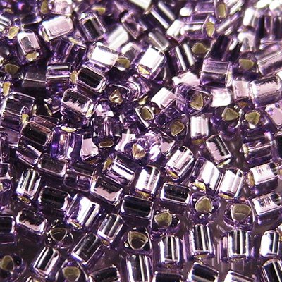 Toho Triangles - 11/0 - Silver Lined Violet