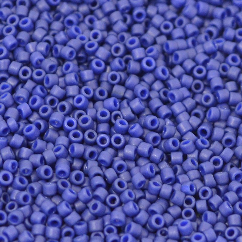 Toho Seed Beads - 15/0 - Semi Glazed Midnight Blue