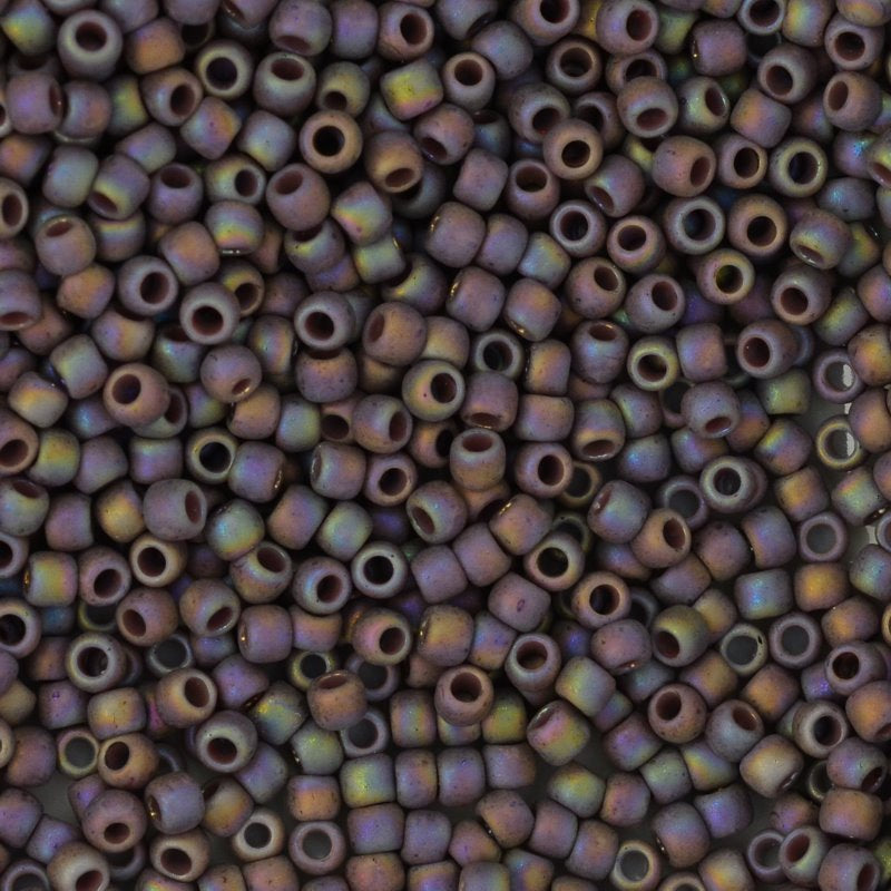 Toho Seed Beads - 8/0 - Semi Glazed Rainbow Lavender