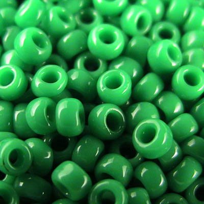 Toho Seed Beads - 8/0 - Opaque Shamrock