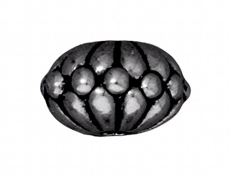 Metal Bead - Joy - Black (5)