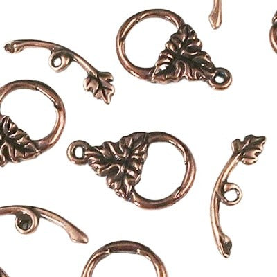 Toggle Clasp - Harvest Grape - Antique Copper