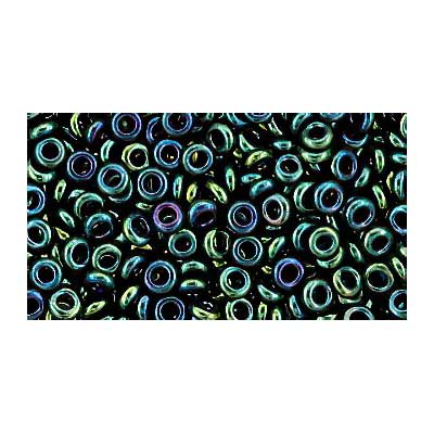 Toho Seed Beads - 6/0 - Demi Round - Teal Blue Iris Higher Metallic