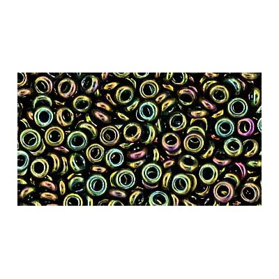 Toho Seed Beads - 6/0 - Demi Round - Olivine Iris Higher Metallic