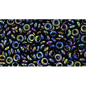 Toho Seed Beads - 8/0 - Demi Round - Metallic Rainbow Iris