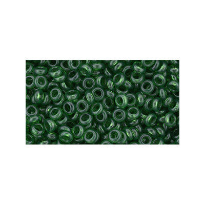 Toho Seed Beads - 8/0 - Demi Round - Hybrid ColorTrends Transparent Kale