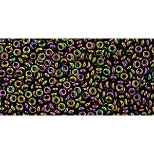 Toho Seed Beads - 11/0 - Demi Round - Higher Metallic Purple/Green Iris