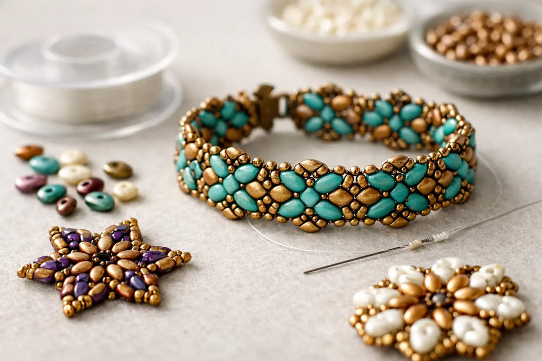 SuperDuo Beads Patterns That Build Better Beadwork