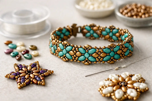 SuperDuo Beads Patterns That Build Better Beadwork
