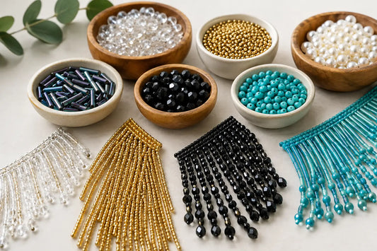 Best Beads for Fringe by Shape Weight and Drape