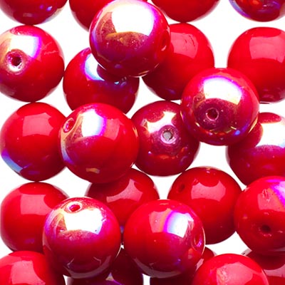 Round Glass Beads