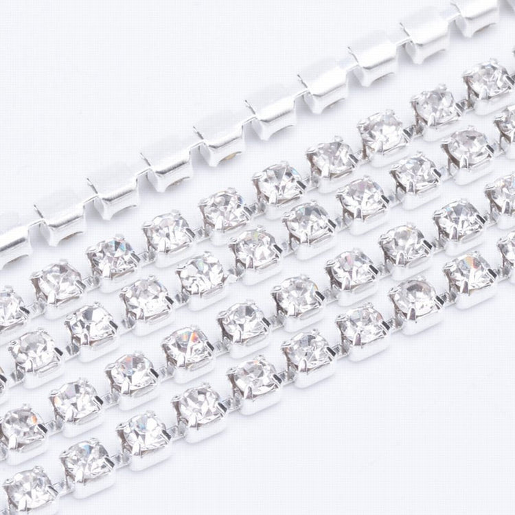 Rhinestone Cup Chain