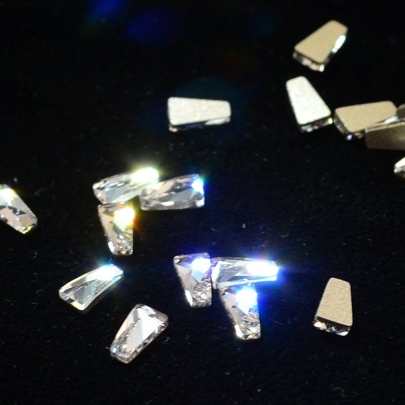 Swarovski HotFix Rhinestone - 3.5x6mm Wing Flat Back (2770) - Crystal (12)