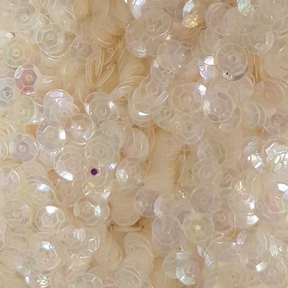 Sequins Round Cup - 5mm - Crystal AB (Pack)