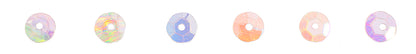 Sequins Round Cup - 5mm - Crystal AB (Pack)