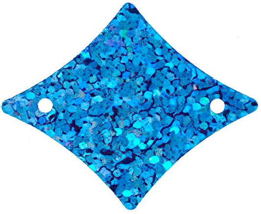 Sequins Diamond - 30mm - Hologram Blue (Pack)