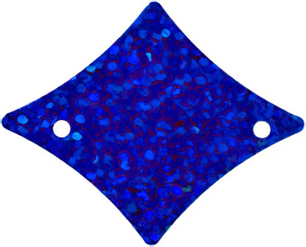 Sequins Diamond - 30mm - Hologram Royal Blue (Pack)