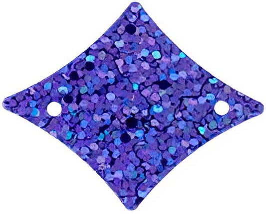 Sequins Diamond - 30mm - Hologram Lilac (Pack)