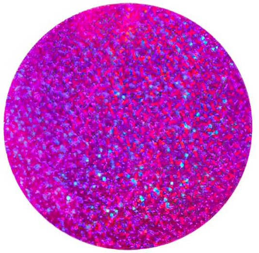 Sequins Round No Hole - 50mm - Hologram Fuchsia (Pack)