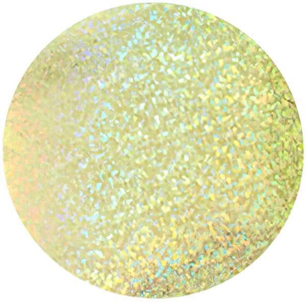 Sequins Round No Hole - 50mm - Hologram Yellow (Pack)