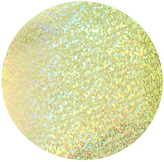 Sequins Round No Hole - 50mm - Hologram Yellow (Pack)