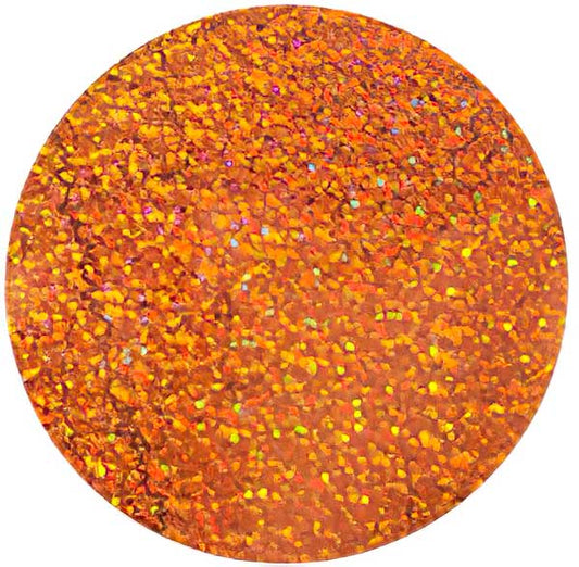 Sequins Round No Hole - 50mm - Hologram Orange (Pack)