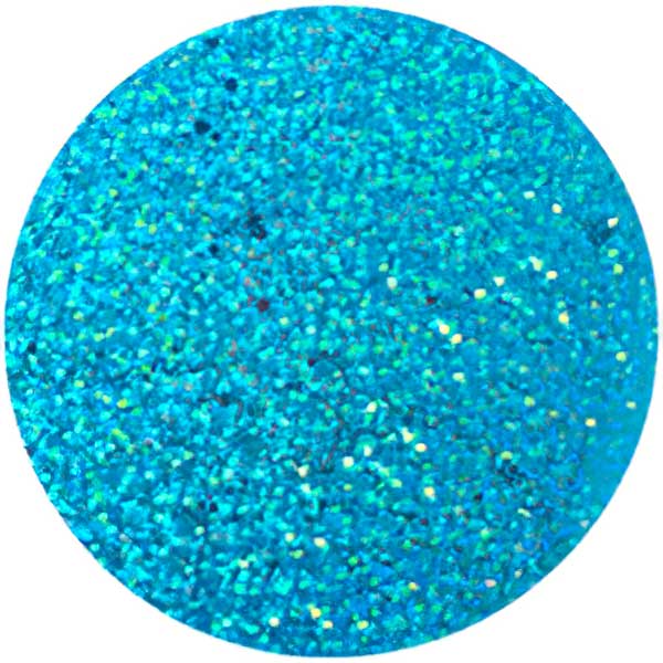Sequins Round No Hole - 80mm - Hologram Aqua (Pack)