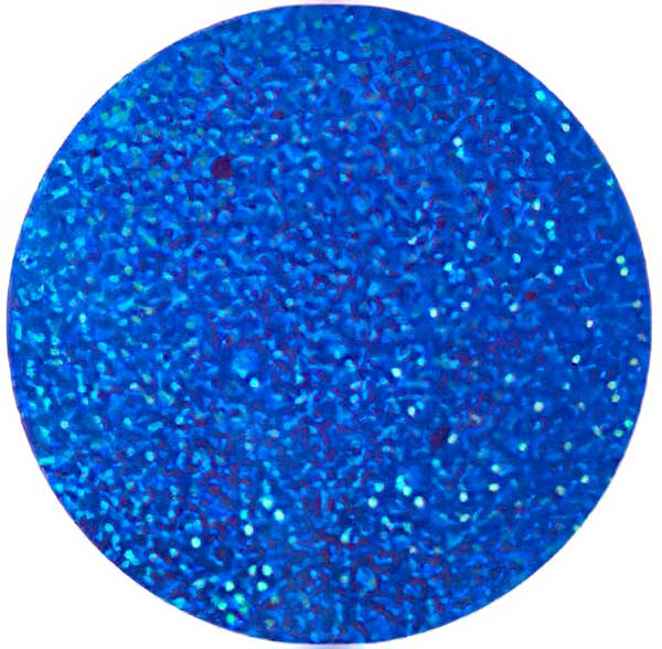 Sequins Round No Hole - 80mm - Hologram Royal Blue (Pack)
