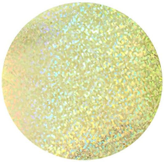 Sequins Round No Hole - 80mm - Hologram Yellow (Pack)