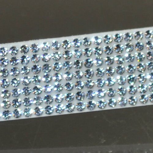 Swarovski - Applique -  Crystal Tex (62030) - Crystal (1 cm)