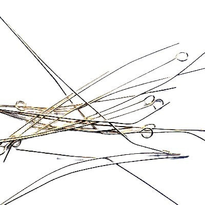 EYEpins - 2in / 24ga - Goldplated (100)
