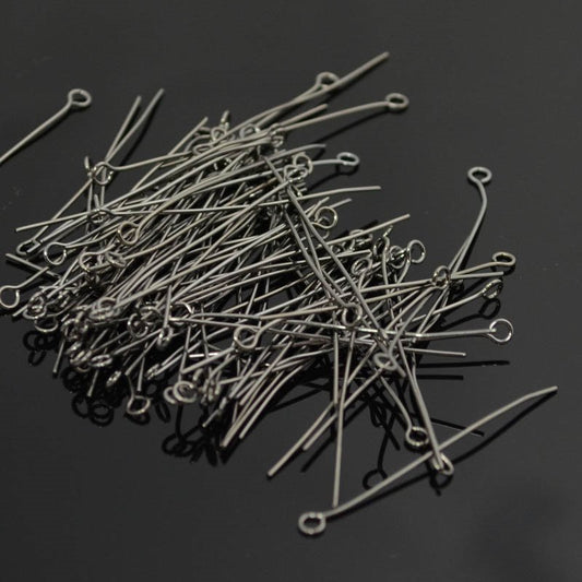 EYEpins - 1.5in / 22ga - Gunmetal (100)