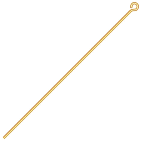 EYEpins - 2in / 22ga - Goldplated (100)
