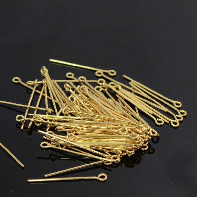 EYEpins - 1in / 20ga - Goldplated (100)