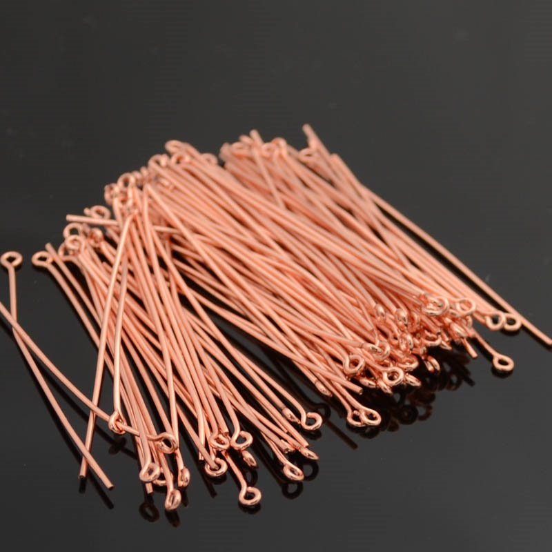 EYEpins - 2in / 20ga - Bright Copper (100)
