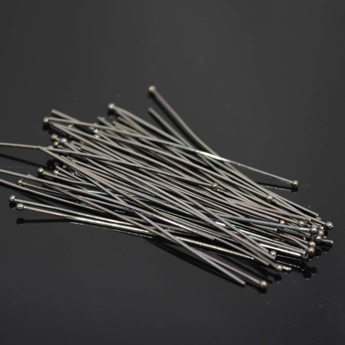 Headpins - 2in / 21ga Ball - Gunmetal (50)