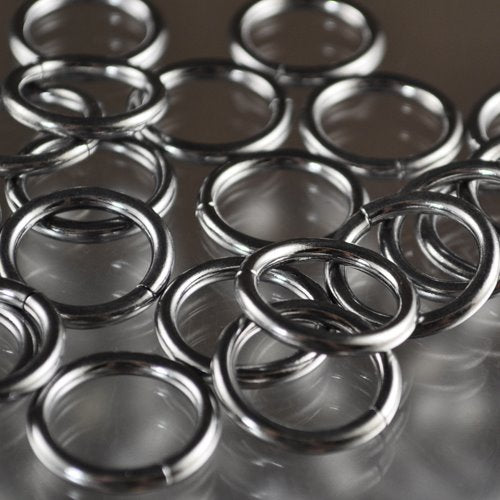 Jump Rings Open - 20mm / ID 14.5mm - Gunmetal