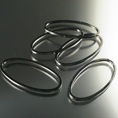 Link - 20x40mm Closed Oval - Gunmetal