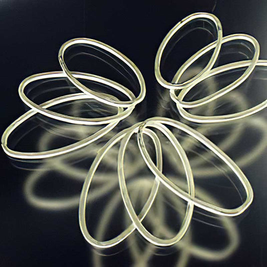 Link - 21x41mm Closed Oval - Matte Silver