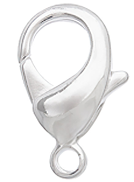 Lobster Clasp - 10mm  - Silverplated (50)