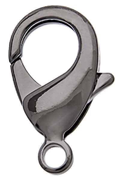 Lobster Clasp - 12mm  - Gunmetal